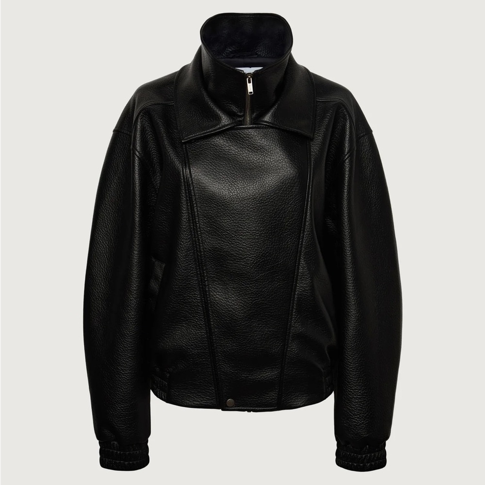 NWT Oak and Fort Vegan Leather Jacket